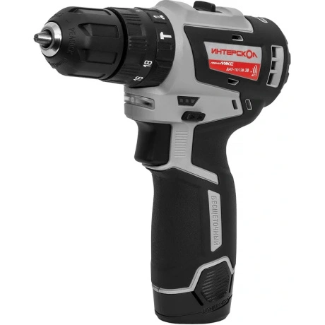 Дрель-шуруповерт Интерскол ДАУ-10/12В аккум. патрон:быстрозажимн...