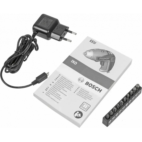 Шуруповерт аккумуляторный Bosch IXO V (basic) (6039A8020) - фото 10
