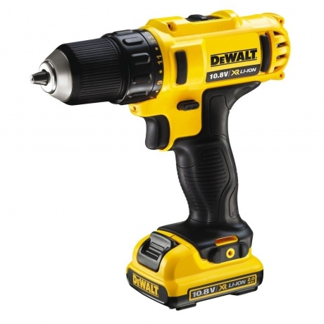 Дрель-шуруповерт аккумуляторная DeWalt DCD710D2 - фото 1