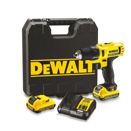 Дрель-шуруповерт аккумуляторная DeWalt DCD710D2 - фото 5