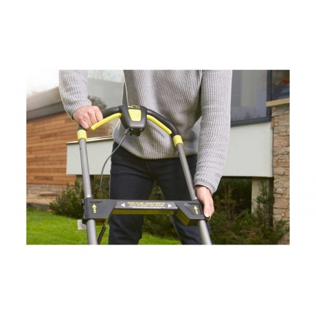 Газонокосилка аккумуляторная Ryobi RY18LMX40A-0 - фото 4