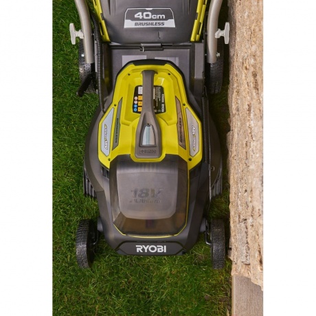 Газонокосилка аккумуляторная Ryobi RY18LMX40A-0 - фото 7