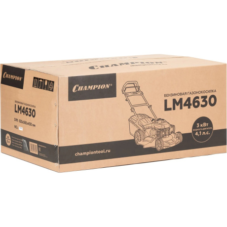 Газонокосилка бензиновая Champion LM4630 - фото 12
