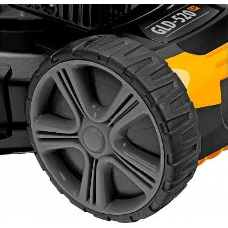 Газонокосилка бензиновая GLD-520SP, 196 куб.см., шир. 52 см,привод,7 уров.,травосб. 60 л Denzel - фото 12