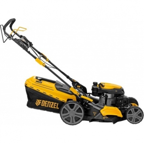 Газонокосилка бензиновая GLD-520SP, 196 куб.см., шир. 52 см,привод,7 уров.,травосб. 60 л Denzel - фото 3