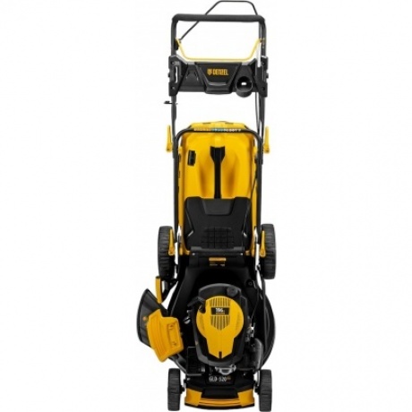 Газонокосилка бензиновая GLD-520SP, 196 куб.см., шир. 52 см,привод,7 уров.,травосб. 60 л Denzel - фото 7