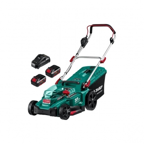 

ЗУБР С1-18, 36 В, 37 см, 2х18 В АКБ (4 А·ч), бесщеточная газонокосилка (ГКЛ-3736-42)