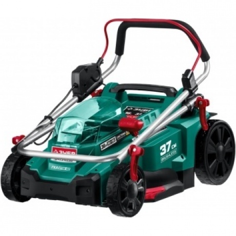 Газонокосилка бесщеточная С1-18, 36В, 37см, 2х18В АКБ (4А·ч), ЗУБР (ГКЛ-3736-42) - фото 2