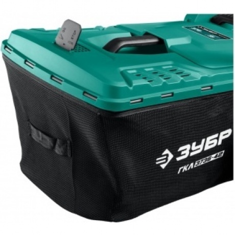 Газонокосилка бесщеточная С1-18, 36В, 37см, 2х18В АКБ (4А·ч), ЗУБР (ГКЛ-3736-42) - фото 8