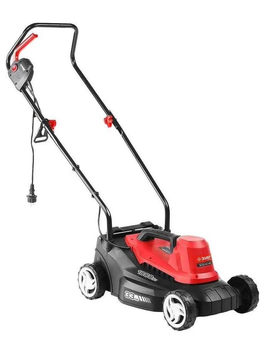 Газонокосилка сетевая ЗУБР 1000 Вт, ш/с 33 cм (ЗГКЭ-33-1000) - фото 8