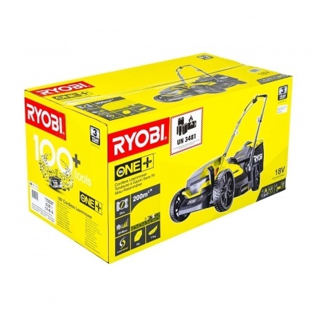 Газонокосилка RYOBI ONE+ 33cm RLM18X33B-40 5133004306 - фото 20