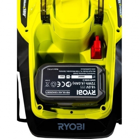 Газонокосилка RYOBI ONE+ 33cm RLM18X33B-40 5133004306 - фото 10