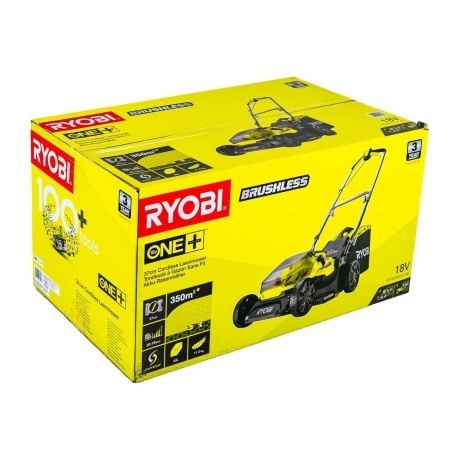 Газонокосилка бесщеточная RYOBI ONE+ RY18LMX37A-150 5133004582 - фото 19