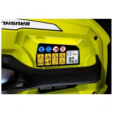 Газонокосилка бесщеточная RYOBI ONE+ RY18LMX37A-150 5133004582 - фото 6
