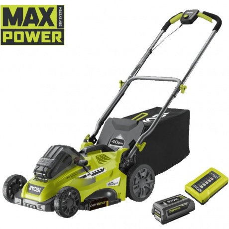 Газонокосилка бесщеточная Ryobi 36В RLM36x41H50G 5133005462 - фото 12