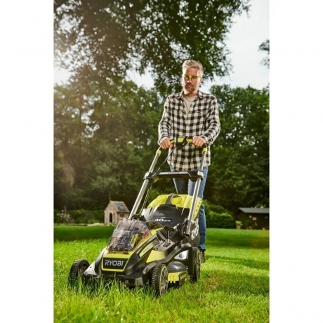Газонокосилка бесщеточная Ryobi 36В RLM36x41H50G 5133005462 - фото 6