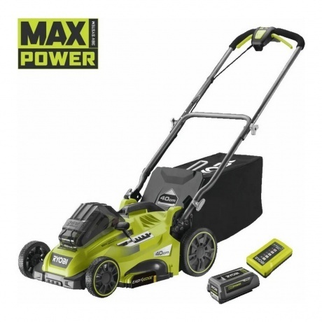 Газонокосилка бесщеточная Ryobi 36В RLM36x41H50PG 5133005543 - фото 2