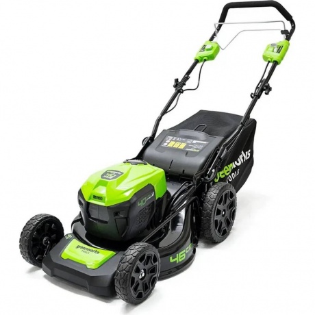 Газонокосилка роторная Greenworks GD40LM46SPK4 (2506807UB) - фото 1