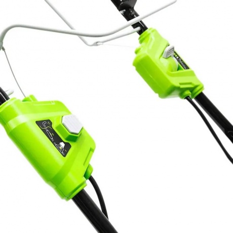 Газонокосилка роторная Greenworks GD40LM46SPK4 (2506807UB) - фото 15