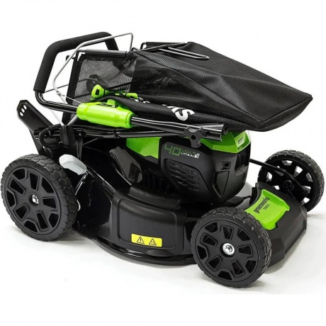 Газонокосилка роторная Greenworks GD40LM46SPK4 (2506807UB) - фото 8