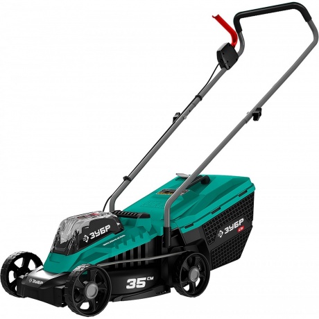 Газонокосилка аккумуляторная бесщеточная ЗУБР 20 В, 350 мм, без ...