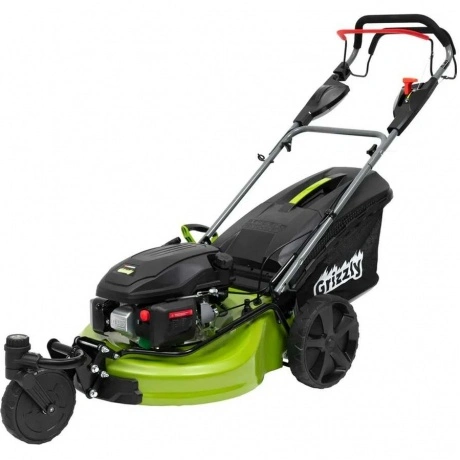 Газонокосилка бензиновая Grizzly 6 л.с., 50 см (трехколесная, по...