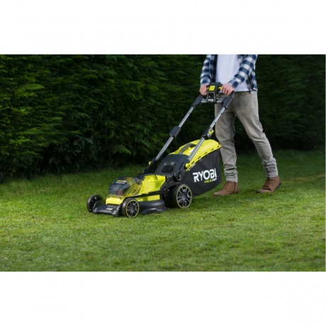 Газонокосилка бесщеточная Ryobi ONE+ RY18LMX40B-0 5133005479 - фото 6