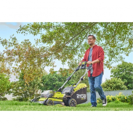 Газонокосилка бесщеточная Ryobi ONE+ RY18LMX40B-0 5133005479 - фото 9