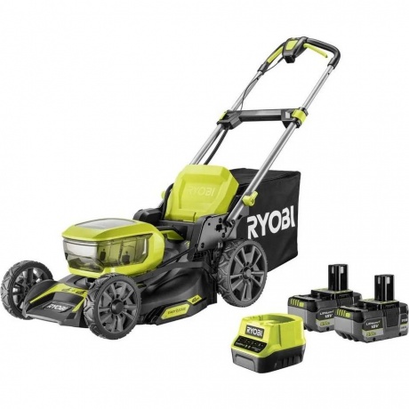 

Газонокосилка аккумуляторная бесщеточная Ryobi 18В 46см RY18LMX46A-250 5133005790