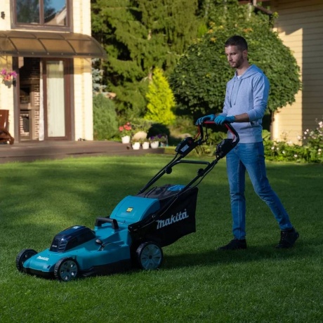 Газонокосилка роторная Makita DLM480CT2 860Вт - фото 11