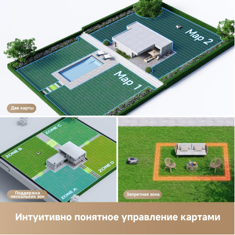 Робот-газонокосилка Dreame Roboticmower A1 Pro 2000 (MLLA7210) - фото 14