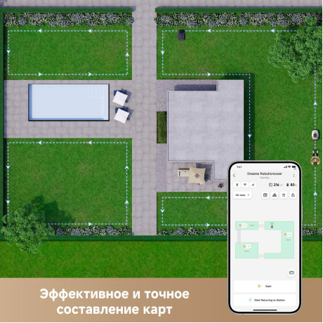 Робот-газонокосилка Dreame Roboticmower A1 Pro 2000 (MLLA7210) - фото 15