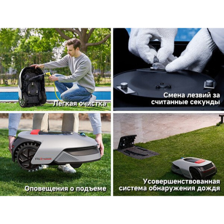 Робот-газонокосилка Dreame Roboticmower A1 Pro 800 (MLLA7200) - фото 12
