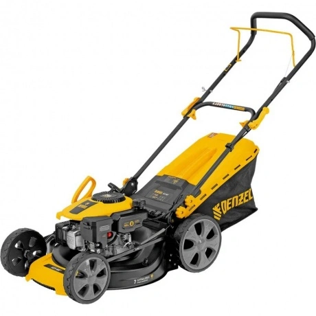 Газонокосилка бензиновая GLD-460-K, 150 см3, 46 см, 50 л// Denze...