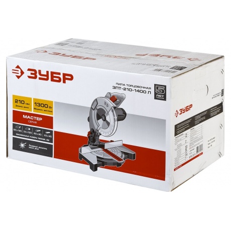Пила торцовочная Зубр ЗПТ-210-1400 Л - фото 13