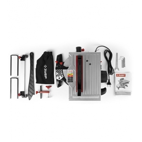 Пила торцовочная Зубр Мастер ЗПТК-210-1500 - фото 4