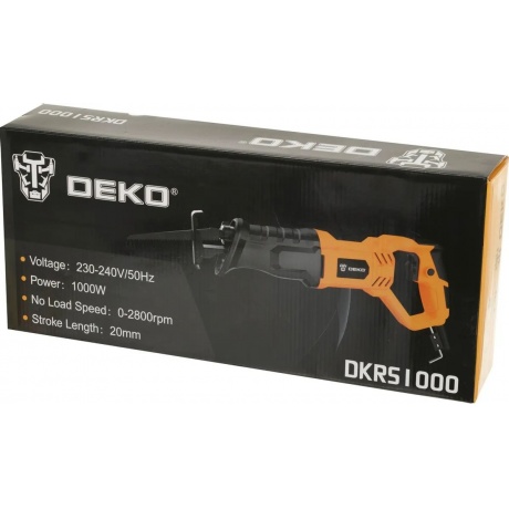 Сабельная пила DEKO DKRS1000 - фото 6