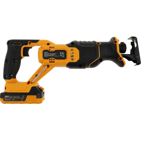 Сабельная пила аккумуляторная DEKO DKRS20 20В 1*2.0Ач - фото 4