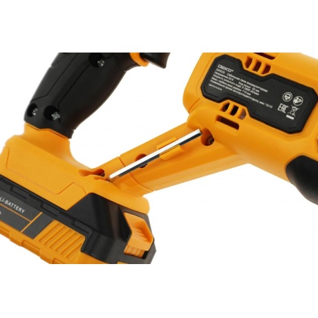 Сабельная пила аккумуляторная DEKO DKRS20 20В 1*2.0Ач - фото 8