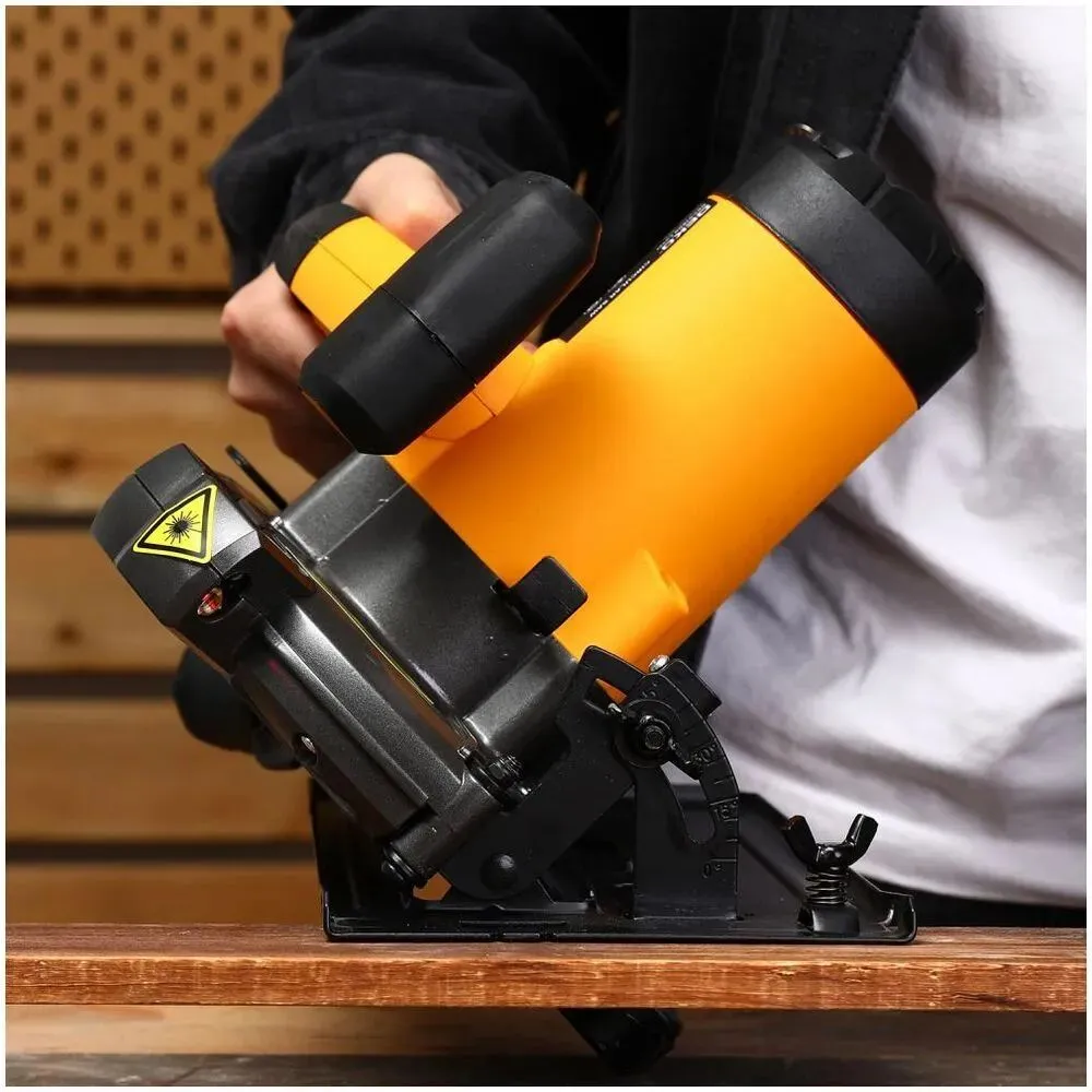 Дисковая (циркулярная) пила DEKO DKCS1800-190 Laser 1800Вт, 190мм диск, лазерный указатель - фото 3