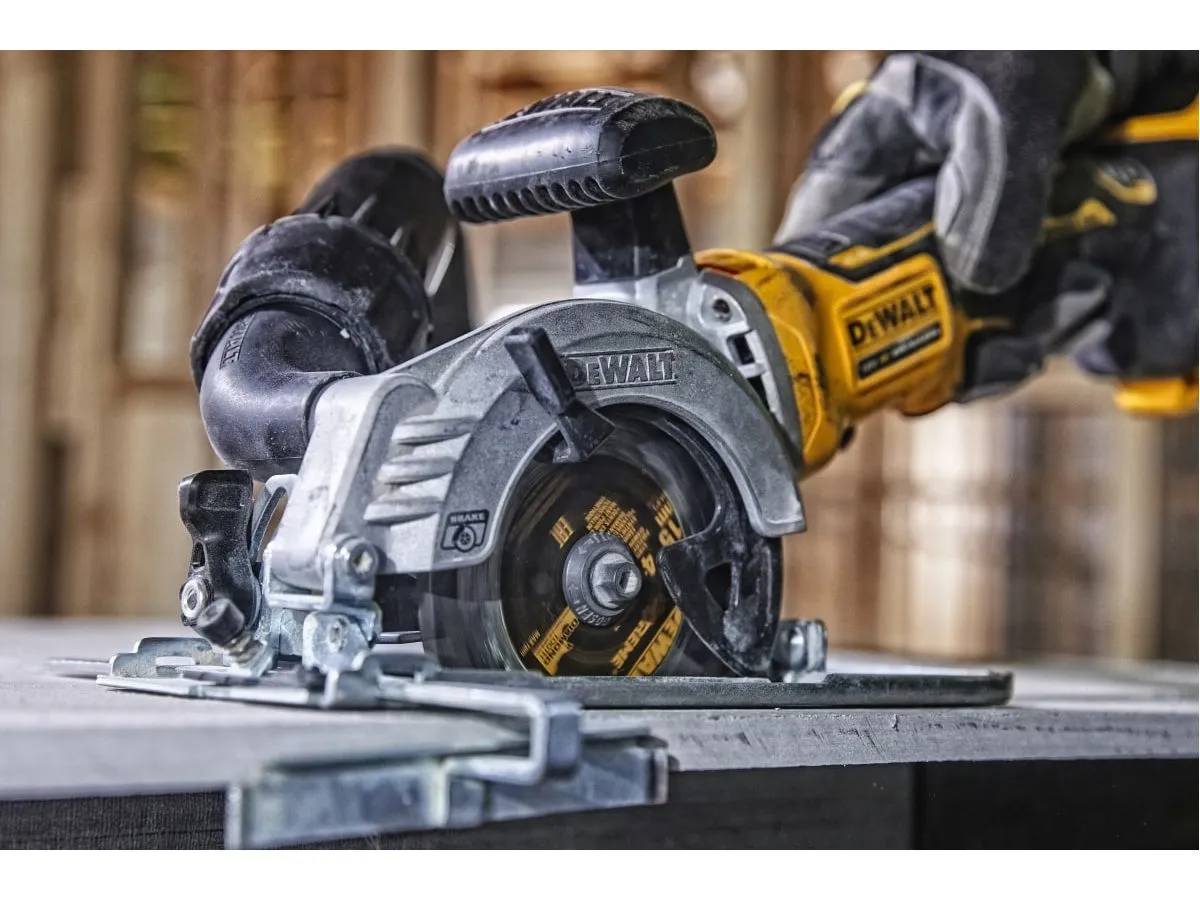Мини циркулярная  аккумуляторная ручная пила DCS571N, 18 В, 115 мм  DCS571N-XJ  DeWalt - фото 7