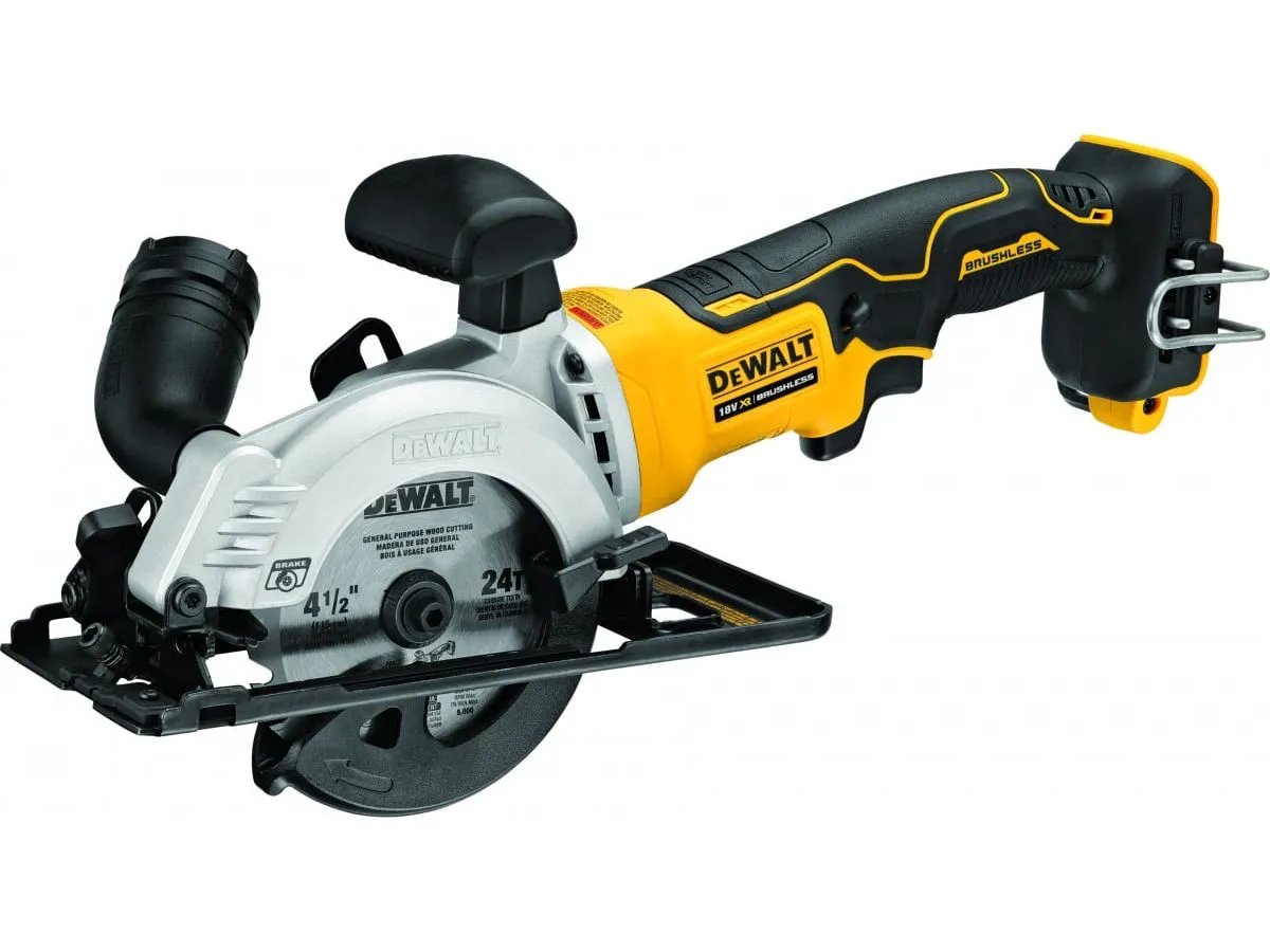 Мини циркулярная  аккумуляторная ручная пила DCS571N, 18 В, 115 мм  DCS571N-XJ  DeWalt - фото 1