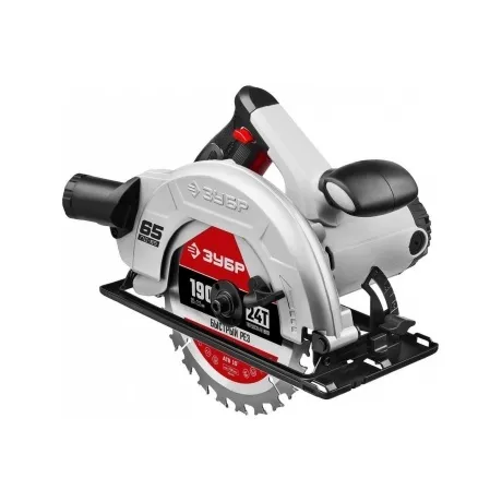 ЗУБР  d 190 мм, 1600 Вт, циркулярная пила (дисковая) (ПД-65)