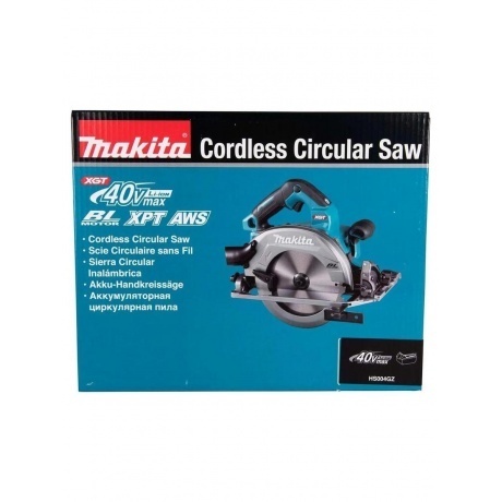 Циркулярная пила (дисковая) Makita HS004GZ (ручная) D диска.:190мм - фото 13
