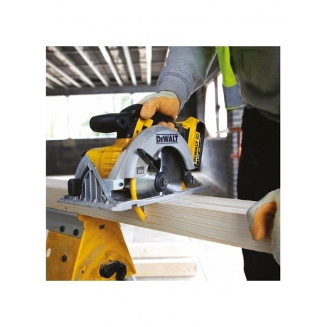 Циркулярная пила (дисковая) DeWalt DCS391N (ручная) D диска.:165мм - фото 24