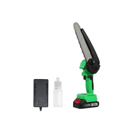 

Пила цепная аккумуляторная бесщеточная Zitrek GreenSaw 20V (20В, 4,0Ач Li-ion аккум. 1шт, ЗУ)