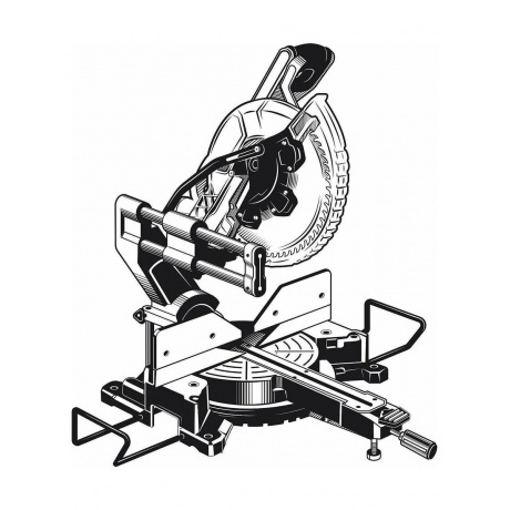 Пила торцовочная ЗУБР Профессионал ППТ-305-П - фото 21