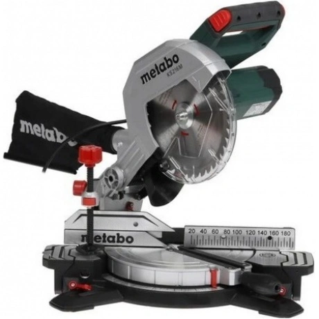 Торцовочная пила Metabo KS 216 M 1100Вт 5000об/мин d=216мм