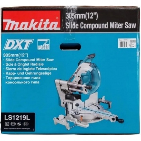 Торцовочная пила Makita LS1219L 1800Вт 3200об/мин d=305мм - фото 22