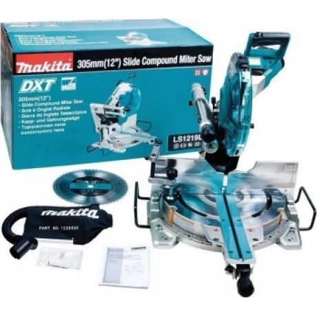 Торцовочная пила Makita LS1219L 1800Вт 3200об/мин d=305мм - фото 10